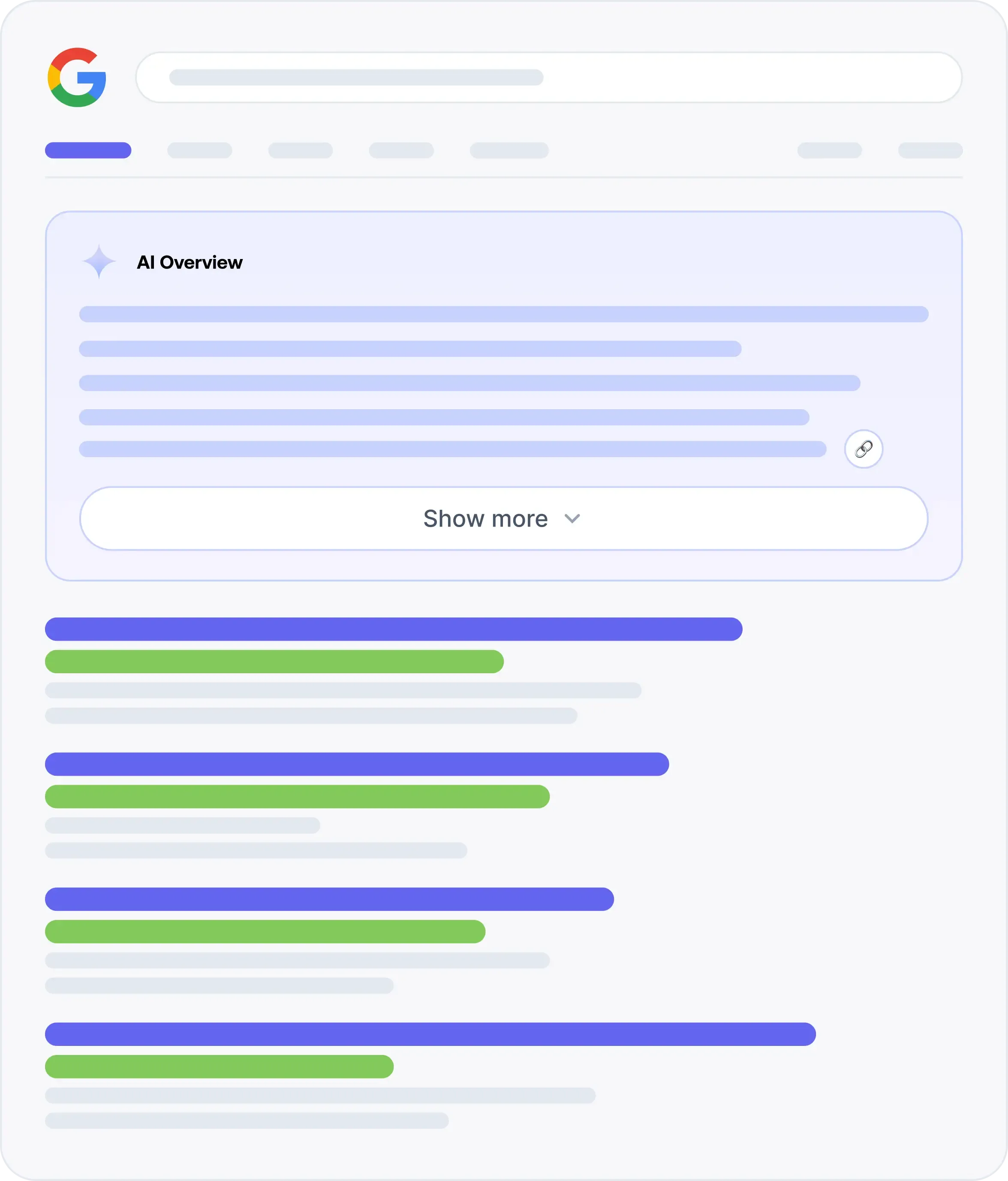 Google AI Overview tracker illustration