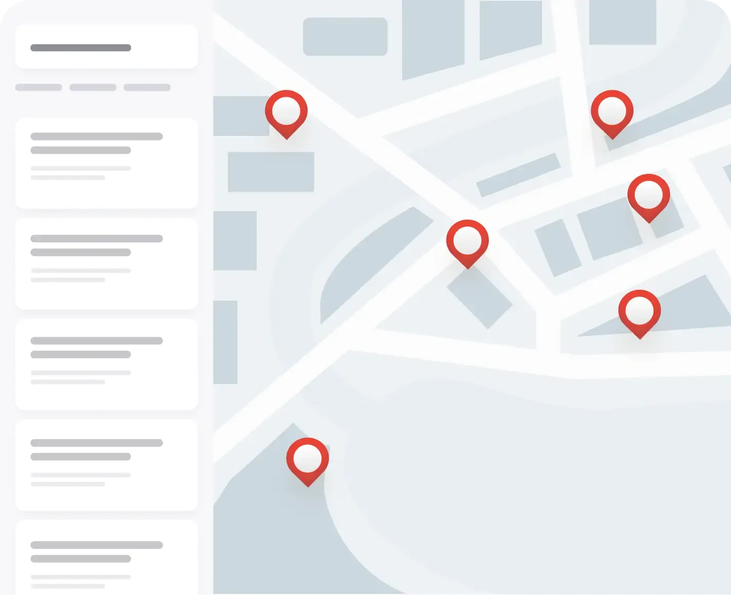 Google Maps position tracking dashboard