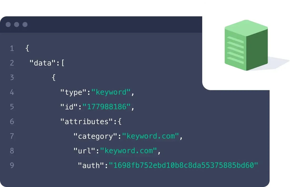 Own your ranking data with Keyword.com API