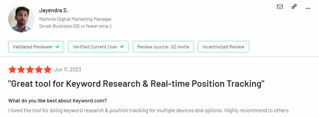 Analyze Review Sites to Study Your Competitors’ Product or Service Feedback Example