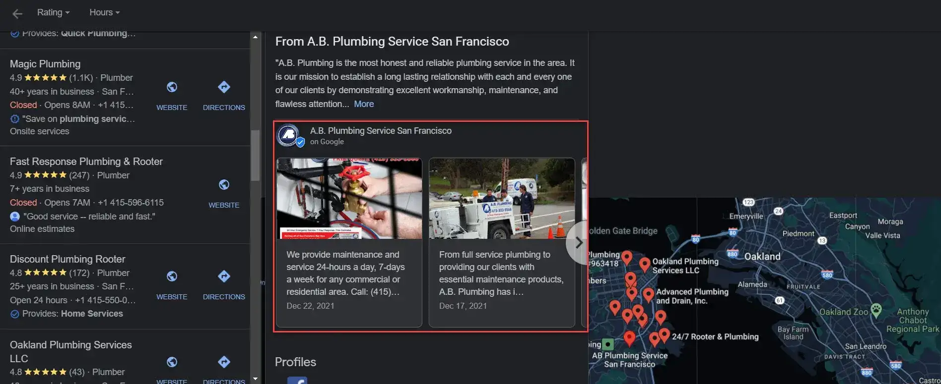 Google Business Profile Posts