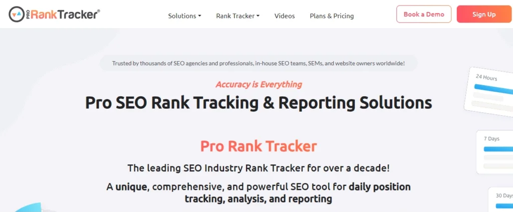 Local Rank Trackers with White-Label Reporting - ProRankTracker