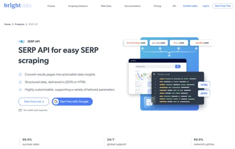What is Bright Data SERP API?