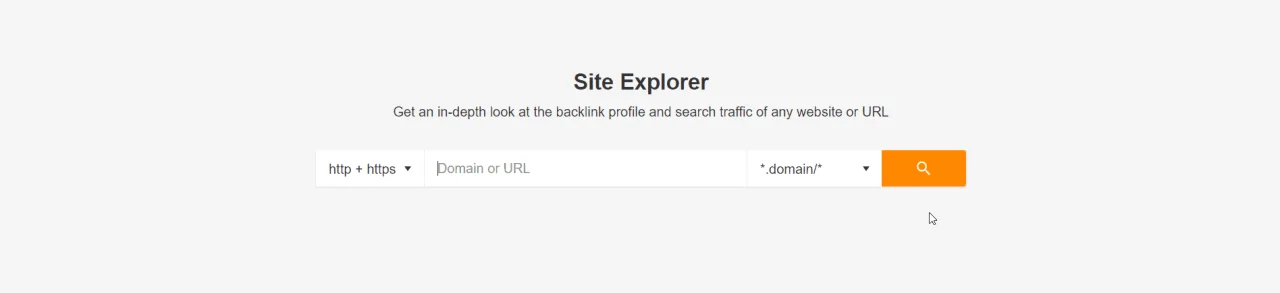 ahrefs site explorer
