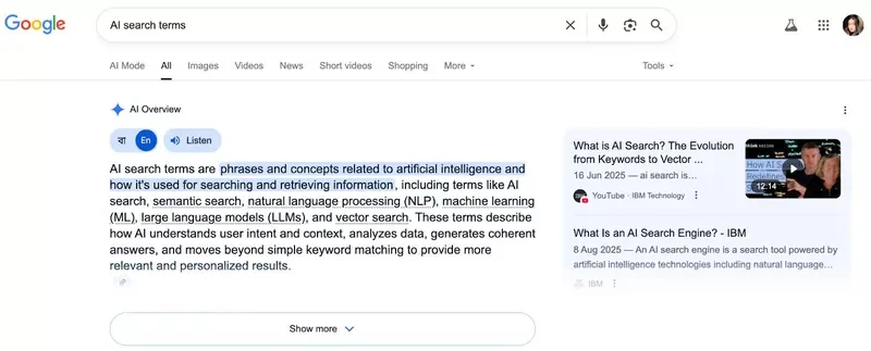 Google AI Overviews