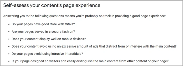 Screenshot of Google