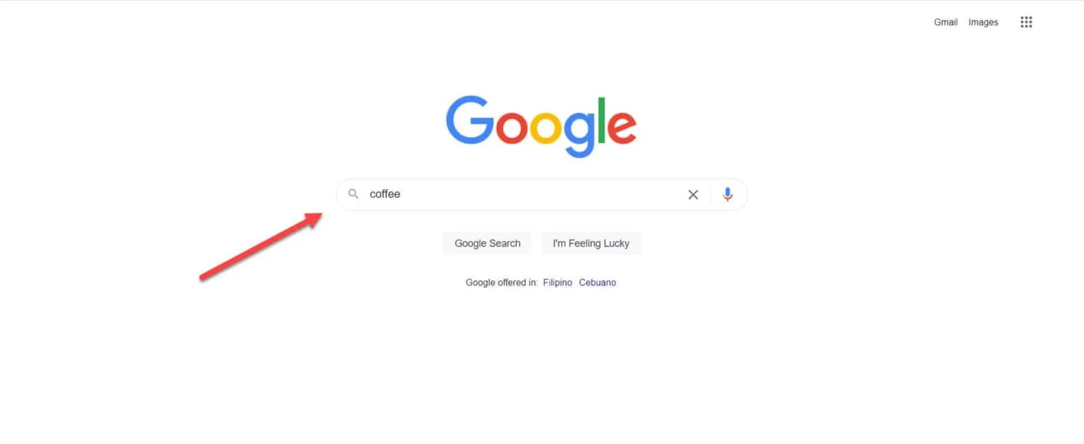 google search adding city parameter