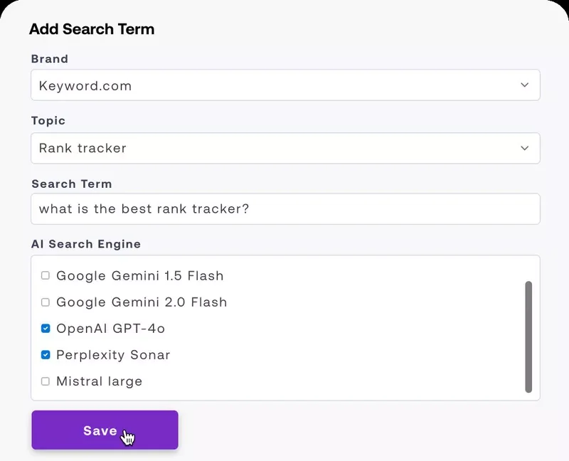 Add Keywords With Correct Targeting and Grouping